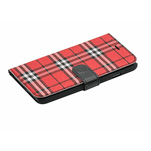 Чехол Tellur Apple Book Bimaterial для iPhone 7 черный/красный