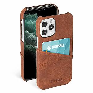 Krusell Apple Sunne CardCover Apple iPhone 12 mini винтажный коньячный (62154)