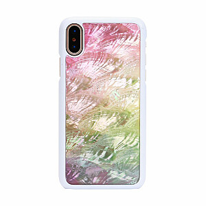 Ikins Apple SmartPhone case iPhone XS/S water flower white