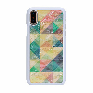 Ikins Apple SmartPhone case iPhone XS/S mosaic white