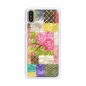 Ikins Apple SmartPhone case iPhone XS/S cherry blossom white