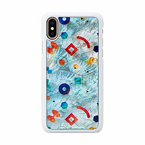 Ikins Apple SmartPhone case iPhone XS/S poppin rock white