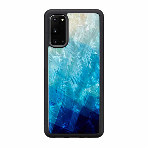 Ikins Samsung case for Samsung Galaxy S20 blue lake black