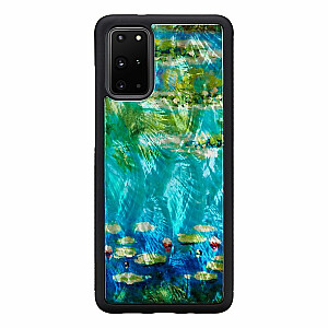 Ikins Samsung case for Samsung Galaxy S20+ water lilies black