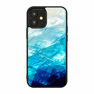 Ikins Apple case for Apple iPhone 12 mini blue lake black