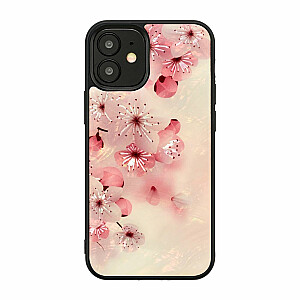 Ikins Apple case for Apple iPhone 12 mini lovely cherry blossom