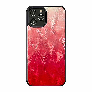 Ikins Apple case for Apple iPhone 12/12 Pro pink lake black