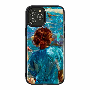 Ikins Apple case for Apple iPhone 12/12 Pro children on the beach