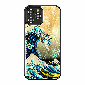 Ikins Apple case for Apple iPhone 12/12 Pro great wave off
