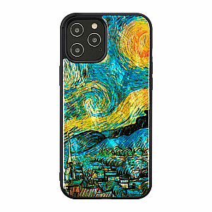 Ikins Apple case for Apple iPhone 12 Pro Max starry night black