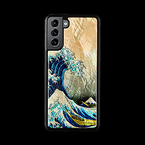 Чехол Ikins для Samsung Galaxy S21+ Great Wave Off