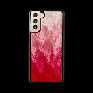 Чехол Ikins для Samsung Galaxy S21+ розовый озеро черный