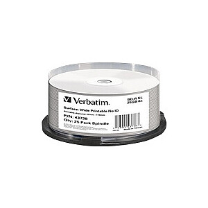 Verbatim  BluRay BD-R SL 25pc