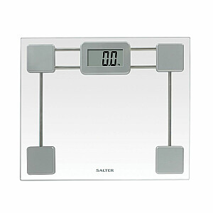 Salter  9081 SV3R Toughened Glass Compact Electronic Bathroom Scale