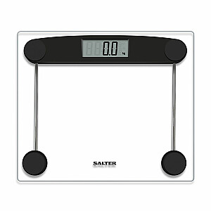 Salter 9208 BK3R Компактные стеклянные электронные весы для ванной комнаты