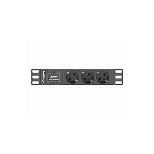 Lanberg PDU-03F-0200-IEC-BK PDU