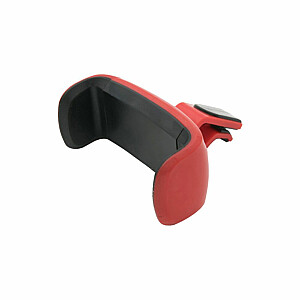 Автомобильный держатель для телефона Tellur, крепление на вентиляционное отверстие, 360 градусов, зажим = 5,3-8 см, красный