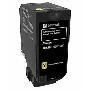 LEXMARK  Genuine High Capacity Yellow Return Programme 84C2HY0 Toner Cartridge