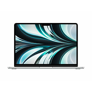 Apple  MacBook Air Silver, 13.6 ", IPS, 2560 x 1664, M2, 8 GB, SSD 512 GB, M2 10-core GPU, Without ODD, macOS, 802.11ax, Bluetooth version 5.0, Keyboard language Russian, Keyboard backlit, Warranty 12 month(s), Battery warranty 12 