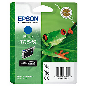 Чернила EPSON Ultra Chrome Hi-Gloss T0549, синий