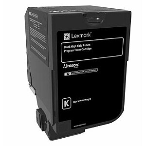 LEXMARK  20K Black Return Program Toner Cartridge (CS720, CS725)