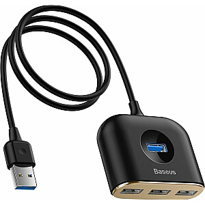 HUB USB Baseus Baseus Square apaļa 4 Вт 1 USB-концентратор 1 м CAHUB-AY01