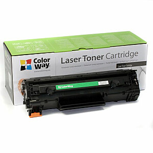 ColorWay  Toner Cartridge, Black, Canon: 725, HP CE285A