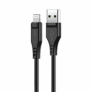Acefast Apple Lightning to USB 1.2m 2.4A MFI Cable Black