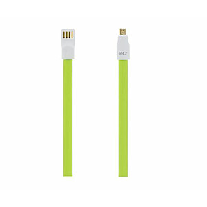 Tellur  Data cable Magnetic, USB to Micro USB, 1.2m green