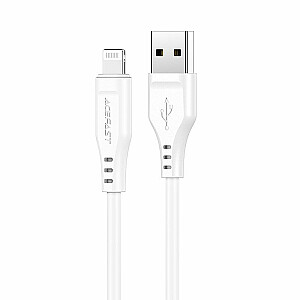 Кабель Acefast Apple Lightning to USB 1,2 м 2,4 А MFI, белый