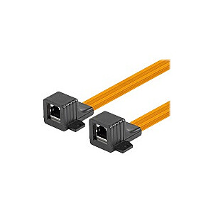 LANBERG RJ45 inline coupler slim window