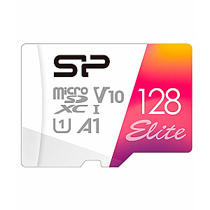 SILICON POWER Elite Micro SDXC 128 ГБ