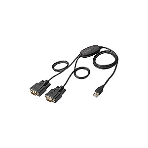DIGITUS USB 2.0 to RS232x2 Cable 1.5M