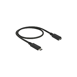 DELOCK Extension cable USB Type-C 0.5m