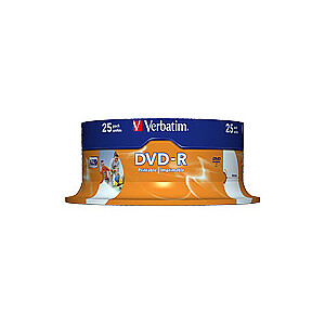 VERBATIM 10x DVD-R 4.7GB 120min 16x SP