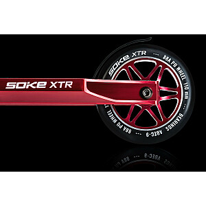 Skrejritenis SOKE XTR (1604) Red 110mm