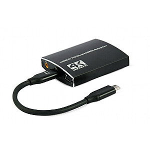Gembird  GEMBIRD USB-C to dual HDMI adapter 4K