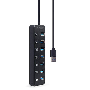 Gembird GEMBIRD 7-портовый концентратор USB 3.1 Gen 1