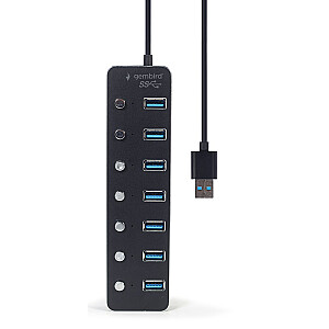 Gembird GEMBIRD 7-портовый концентратор USB 3.1 Gen 1