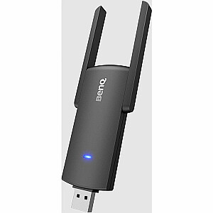 Беспроводной USB-адаптер BenQ TDY31 400+867 Мбит/с, Тип антенны Внешняя, Черный, 2 ГГц/5 ГГц
