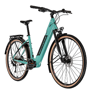 Электрический велосипед Rock Machine 29 Crossride INT e425 Зеленый (Размер колеса: 29 Размер рамы: L)