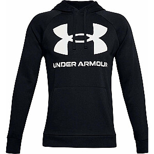 Мужской свитшот Under Armour Rival Fleece Big Logo HD, черный, размер XL (1357093 001)