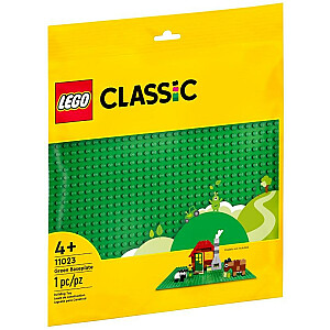 LEGO CLASSIC 11023 ZAĻAIS CELTNIECĪBAS PLĀKSNE