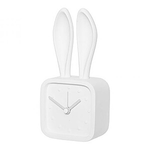 Настольные часы 4Living Bunny 10x10см с будильником 617452