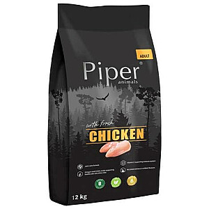 DOLINA NOTECI Piper Animals ar vistu - sausā barība suņiem - 12 kg