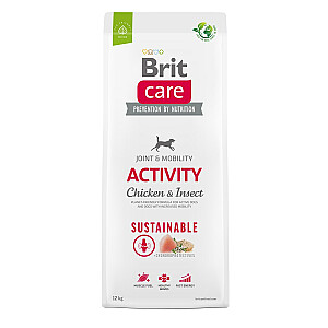 BRIT Care Dog Sustainable Activity Chicken & Insect - сухой корм для собак - 12 кг