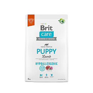 BRIT Care Hypoallergenic Puppy Lamb - сухой корм для собак - 3 кг