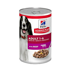 HILL'S Science Plan Canine Adult Beef - Влажный корм для собак - 370 г