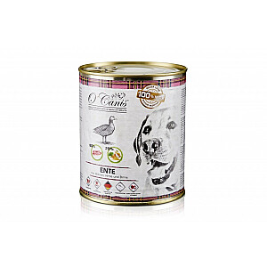 O'CANIS консервы для собак - влажный корм - утка, пшено и морковь - 800 г