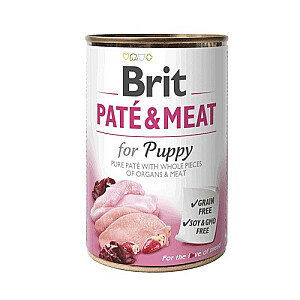 BRIT Paté & Meat Puppy - 400г